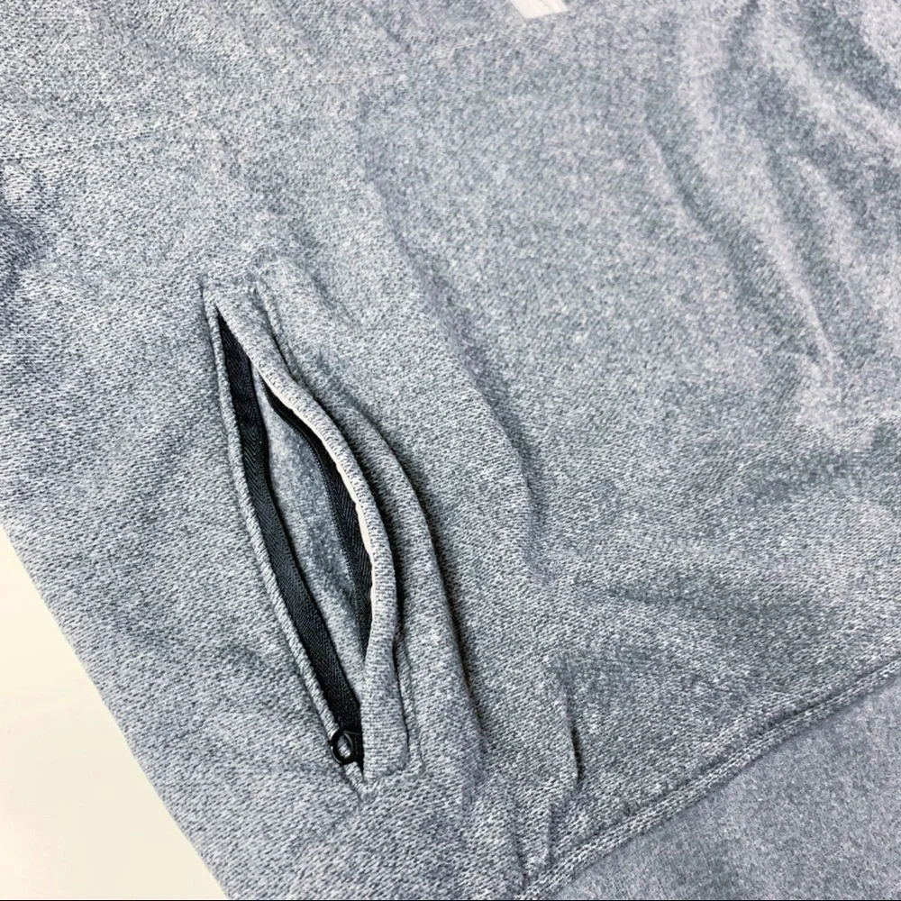 J. Crew Polartec Fleece 1/2 Zip Pullover Men’s Size Large Gray